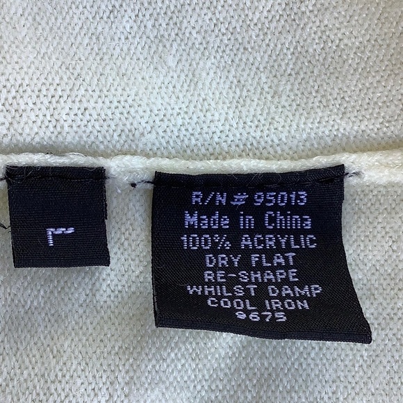 Merchant Women’s Beaded Trim open front Blazer Lrg - Picture 6 of 7